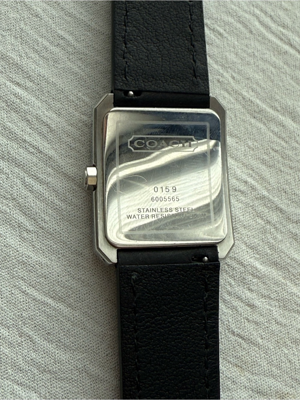 Rare CLEAN 2010s Coach Tank Swiss Quartz Watch - Picture 5 of 5